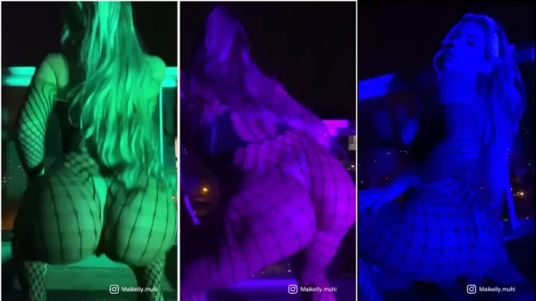 Olha só a Maikelly sambando com essa rebolada deliciosa!