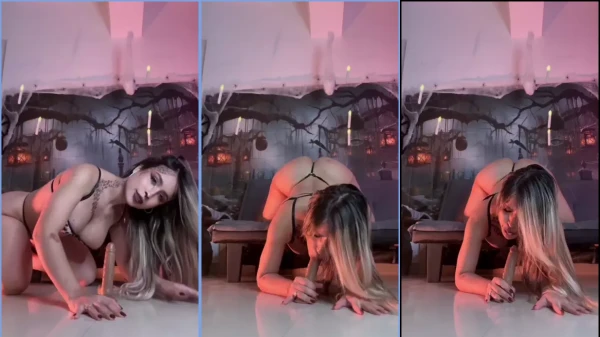 Paito filmou uma peladona se divertindo e se dando bem, se jogando na vibe!