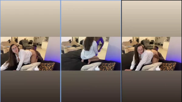 Pretão pegando pesado com a gostosona Angel Santiago