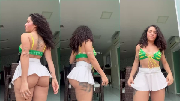 Rafaela Sumpani em um vídeo picante de uma gostosona safada