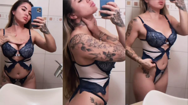 Rolou na internet a DJ Jade de calcinha bem safada!