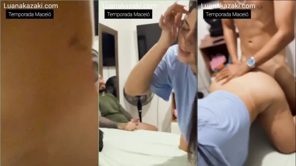 Rolou na internet a Luana Kazaki mostrando a bucetinha dela