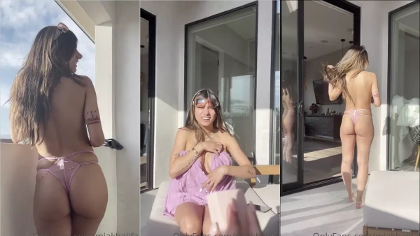 Rolou um vazamento do vídeo da Mia Khalifa no OnlyFans!