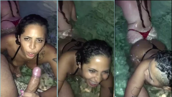 Sarinha Vip se divertindo na banheira com chupeteira em um vídeo quente!