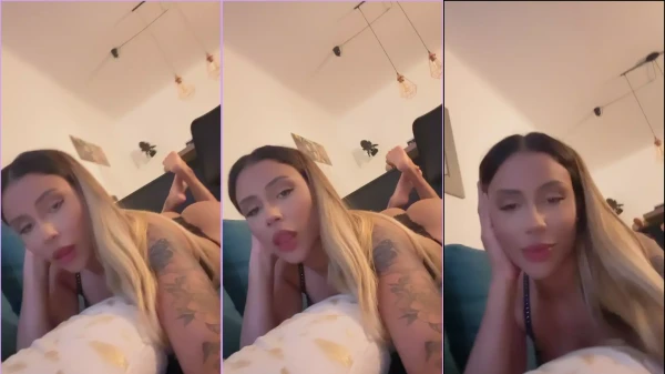 Sofia Lopes, toda tatuada e bem desenrolada no vídeo hot