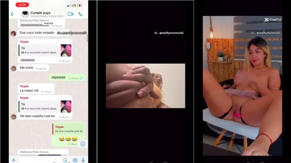 Steffy Moreno aparece em um vídeo bem picante que vazou