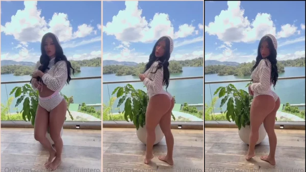 Tatiana Quintero, toda sensual e ousada, exibindo seu corpão
