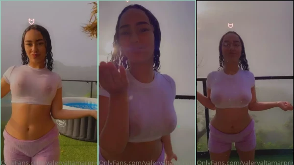 Valery Altamar, uma colombiana irresistível com peitões lindos, dando aquele show