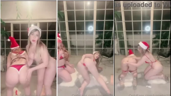 Vanessa Bohorquez em um filme pornô de Natal