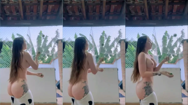 Vídeo da Babi Palomas exibindo todo o seu talento