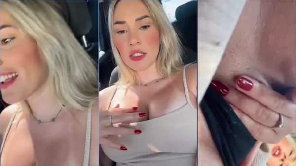 Vídeo da Dani Coelhinha se aventurando no carro