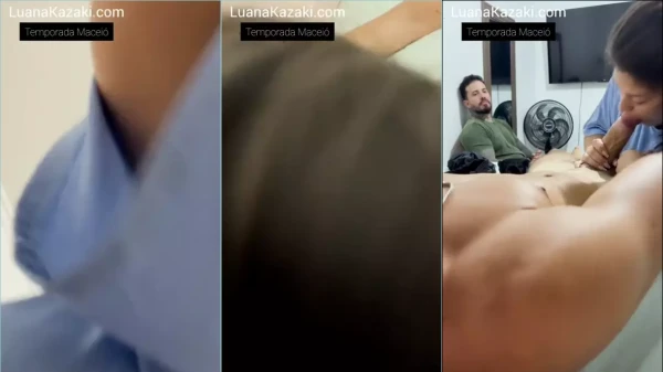 Vídeo da Luana Kazaki se divertindo com outro cara enquanto o ex fica só observando