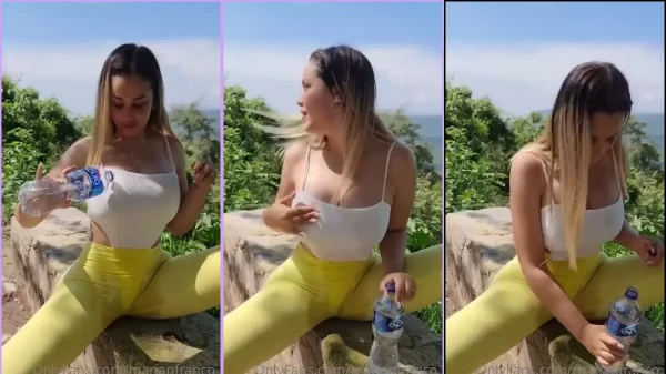 Vídeo da Marian Franco no OnlyFans, mostrando ela de calça legging bem safadinha!