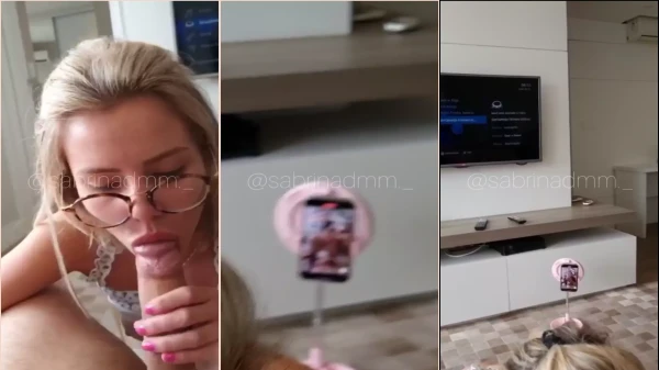 Vídeo irresistível da Sabrina di Martini dando uma "dedada" esperta!