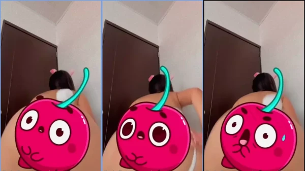 Vídeo quente da Ana Contreras se divertindo com um brinquedinho no bumbum