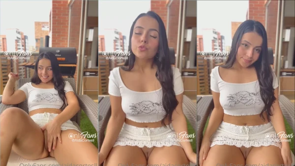 Vídeo secreto da xoxota da Aída Cortes vazou!