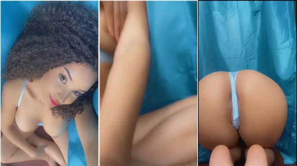 Yeiverlin de calcinha azul tá arrasando na sensualidade!