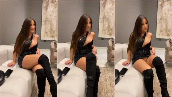 Dyh Costa maravilhosa com um outfit super sexy!