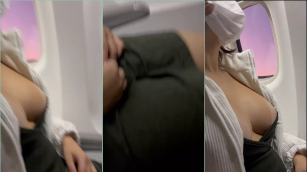 Fada Branca se mostrando dentro do avião