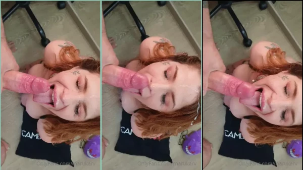 Maru Karv pediu um leitinho na boca, hein!