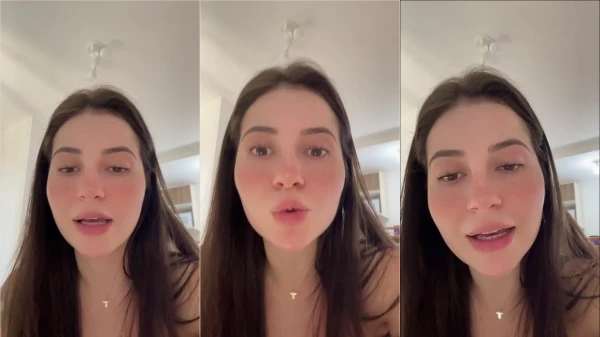 Pauline Ribeiro batendo um papo com a galera