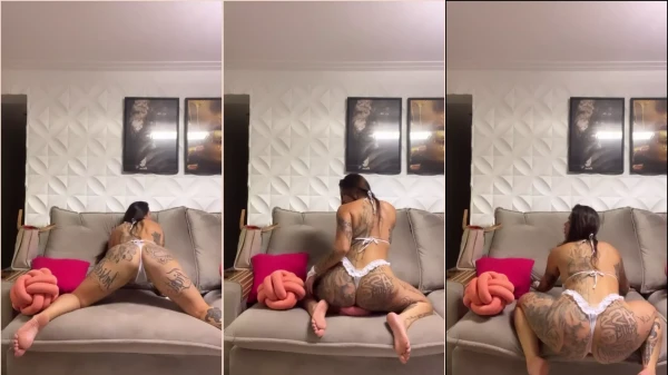 Vídeo da Anny Alves com um cara tatuado no pornô