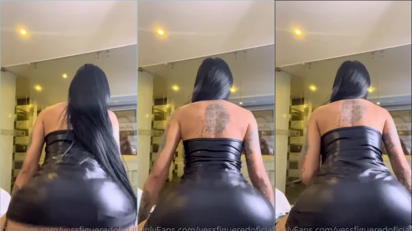 Sim, Figueredo, aquela maravilhosa morena tatuada de vestido curtinho rebolando!