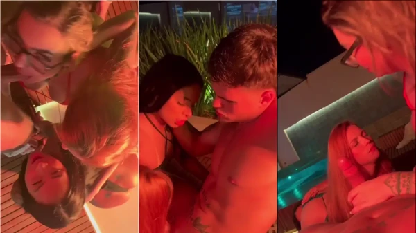 Paccoo levou as musas maravilhosas para um motel, hein!